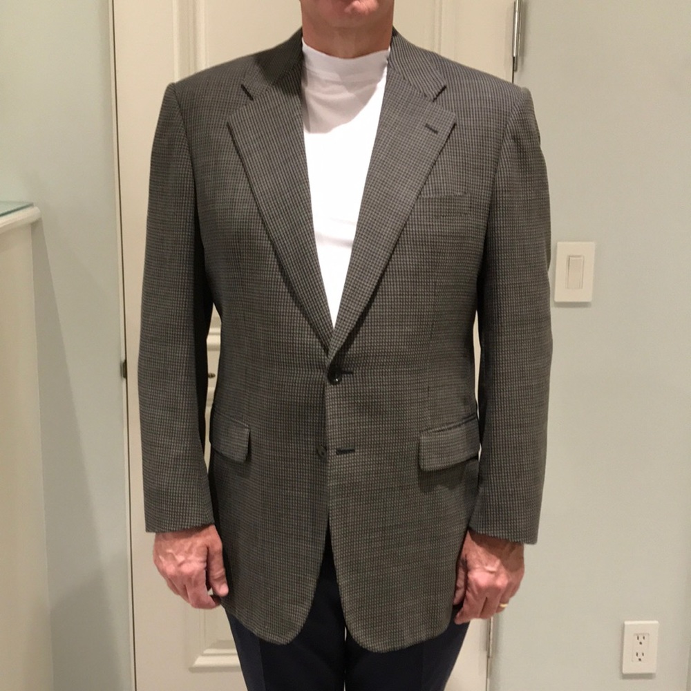 Belvest blazer pure wool worsted barely worn!